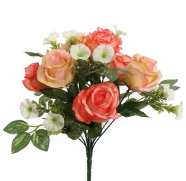 ROSE X13 BUSH 33CM SALMON