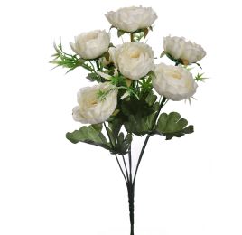 RANUNCULUS X7 BUSH 35CM CREAM