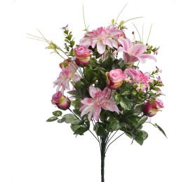 DAHLIA LILY X28 BUSH 62CM LILAC
