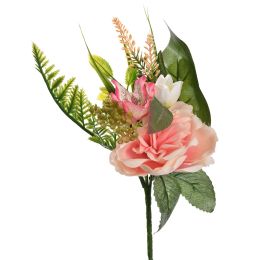 OPEN ROSE X5 BUSH 39CM PINK