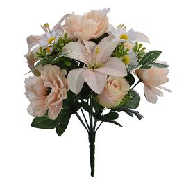 PEONY ROSEBUD X13 BUSH 32CM PEACH