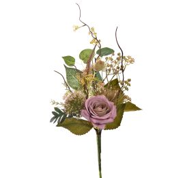 ROSE PROTEA BUSH 60CM MAUVE