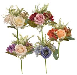 ROSE HYDRANGEA BUSH 33CM ASSORTED