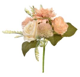 ROSE ALLIUM BUSH 32CM PEACH