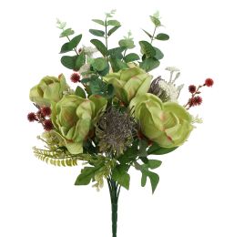 MAGNOLIA THISTLE BUSH 48CM GREEN