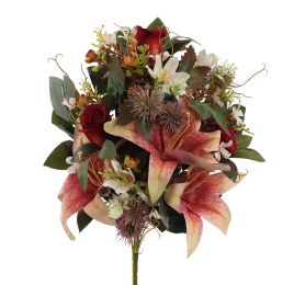 LILY BUSH 52CM MAUVE