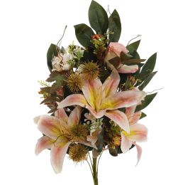 LILY BUSH 52CM PINK