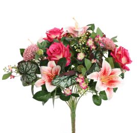 ROSE LILY BUSH 55CM BEAUTY