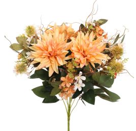 DAHLIA MIXED BUSH 56CM ORANGE