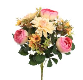 RANUNCULUS DAHLIA BUSH 50CM PEACH