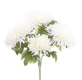 SPIDER MUM BUSH 55CM CREAM