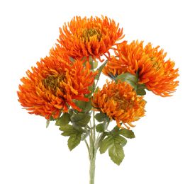 SPIDER MUM BUSH 55CM ORANGE