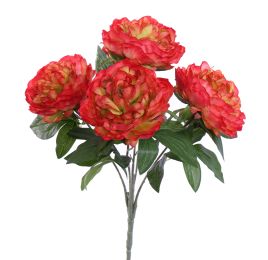 PEONY BUSH 45CM RED
