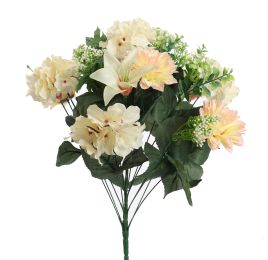 DAHLIA LILY X18 BUSH 57CM PEACH