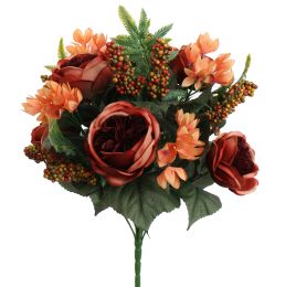 ROSE X18 BUSH 45CM BROWN