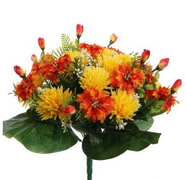 MUM MARIGOLD X24 BUSH 36CM ORANGE