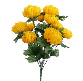 MUM X10 BUSH 40CM YELLOW