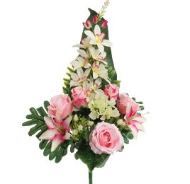 ROSE CYMBIDIUM X14 BUSH 60CM PINK