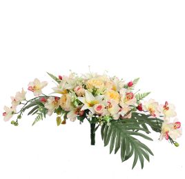 WIDE ROSE CYMBIDIUM X32 BUSH 80CM PEACH