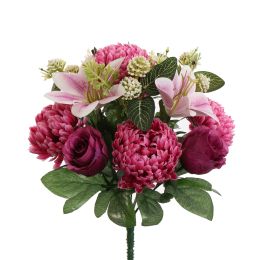 MUM LILY X13 BUSH 32CM LAVENDER