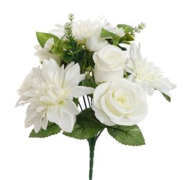 ROSE DAHLIA X13 BUSH 33CM CREAM