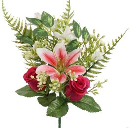 ROSE LILY X6 BUSH 37CM BEAUTY