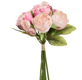 PEONY BUNDLE 32CM PINK