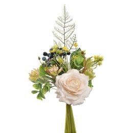 ROSE AGAVE BUNDLE 37CM CREAM