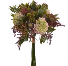 DAHLIA THISTLE BUNDLE 35CM CREAM PINK