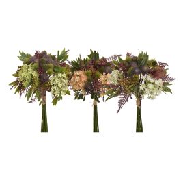 SNOWBALL THISTLE BUNDLE 35CM ASSORTED