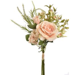 WILD ROSE BUNDLE 40CM PEACH
