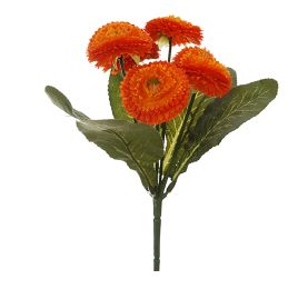 BELLIS BUSH X 5 21CM ORANGE