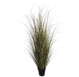 GRASS IN POT 135 CM GREEN WHITE
