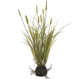 GRASS ON MUD BASE 46CM GREEN