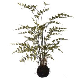 MOSS BASE FERN 100CM GREEN