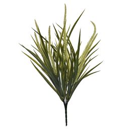 ASTIBLE BUSH W/GRASS X 7 45CM CREAM