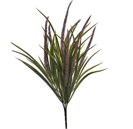 ASTIBLE BUSH W/GRASS X 7 45CM LAVENDER