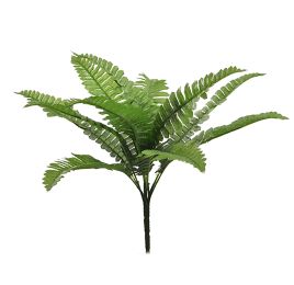 FERN BUSH X 12 42CM GREEN