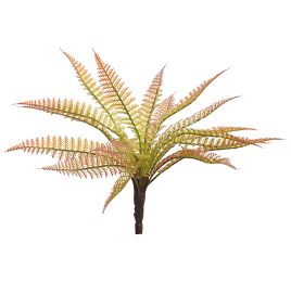 SMALL FERN BUSH BROWN 29CM GREEN