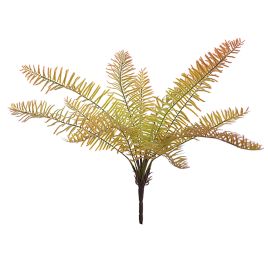 MEDIUM FERN BUSH 40CM BROWN GREEN