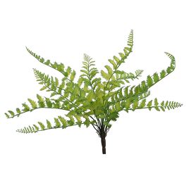 MEDIUM FERN BUSH 41CM GREEN
