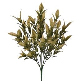 LEAVES BUSH 35CM GREEN