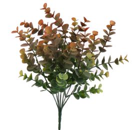 EUCALYPTUS BUSH 32CM ORANGE
