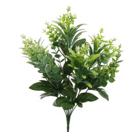 MIXED BUSH 35CM CREAM