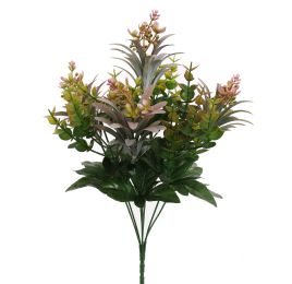 MIXED BUSH 35CM PINK