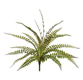 PLASTIC FERN H50 D50CM GREEN