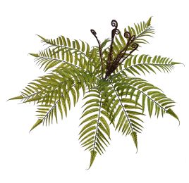 PLASTIC FERN D60 H40CM GREEN