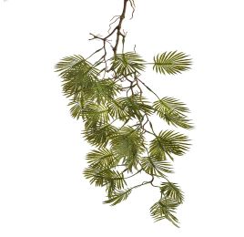 FAN PALM HANGING VINE 95CM GREEN