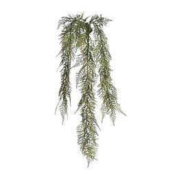 HANGING FERN LEAVES BUSH 72CM GREEN