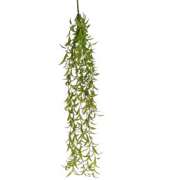 HANGING LEAVES BUSH 95CM GREEN